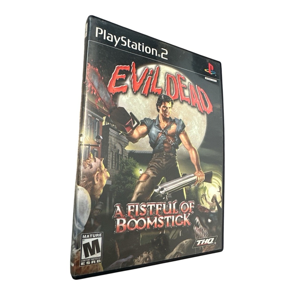 Evil Dead: A Fistful of Boomstick (Sony PlayStation 2 PS2, 2003) COMPLETE CIB